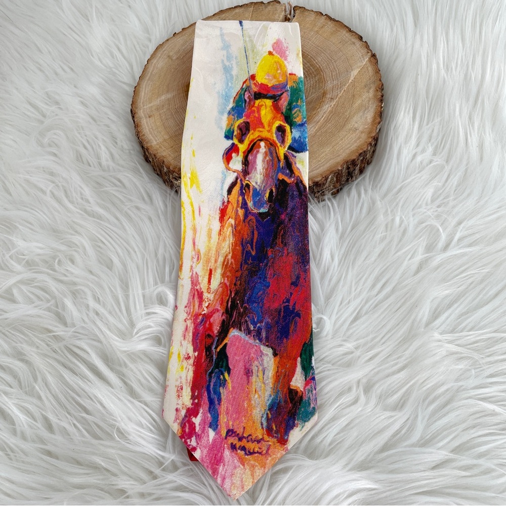 Richard Wallich Kentucky Derby Fire Dancer tie